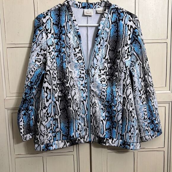 EP Pro size medium snakeskin pattern golf jacket - Picture 1 of 4